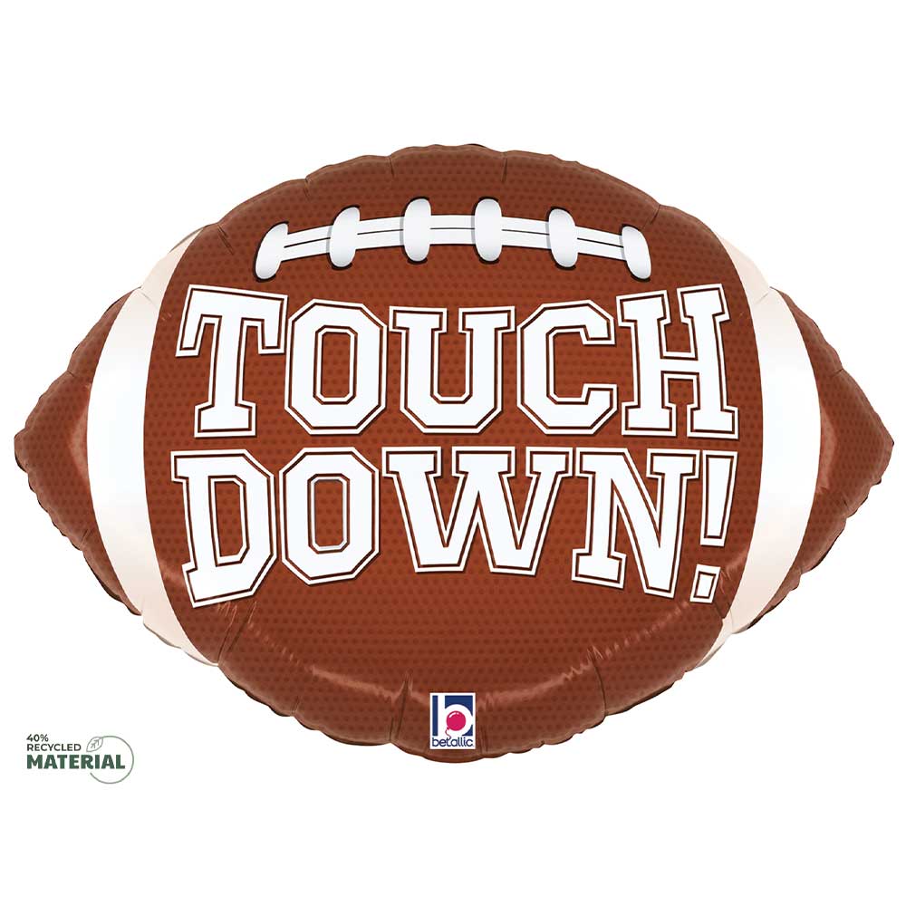 BETALLIC 18" Touch Down Football (FLAT)